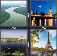 4 Pics 1 Word Levels River