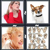 4 Pics 1 Word Levels Deaf