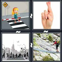 4 Pics 1 Word Levels Crossing
