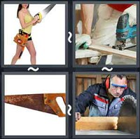 4 Pics 1 Word Levels Saw