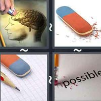 4 Pics 1 Word Levels Eraser