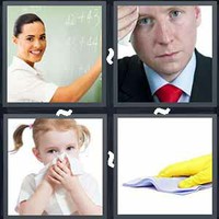 4 Pics 1 Word Wipe