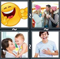 4 Pics 1 Word Levels Laughter