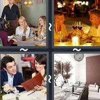 4 Pics 1 Word Dining