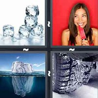 4 Pics 1 Word Levels Ice
