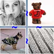Whats the Word Sweater