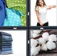 4 Pics 1 Word Cotton