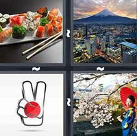 4 Pics 1 Word Levels Japan
