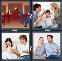 4 Pics 1 Word Argument