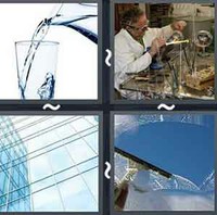 4 Pics 1 Word Levels Glass