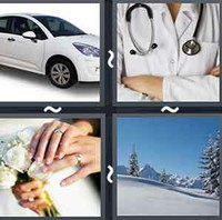 4 Pics 1 Word Levels White