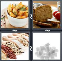 4 Pics 1 Word Carbs