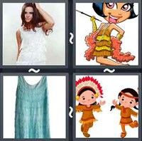 4 Pics 1 Word Levels Fringed