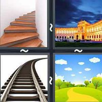 4 Pics 1 Word Curved