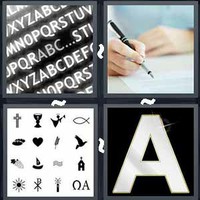 4 Pics 1 Word Font