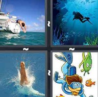4 Pics 1 Word Levels Dive