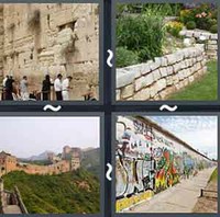 4 Pics 1 Word Wall