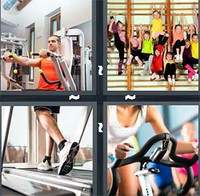 4 Pics 1 Word Gym