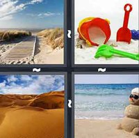 4 Pics 1 Word Levels Sand