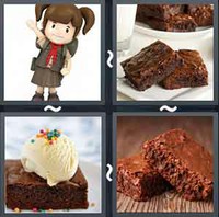 4 Pics 1 Word Levels Brownie
