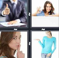 4 Pics 1 Word Gesture