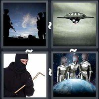 4 Pics 1 Word Levels Invader