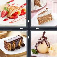 4 Pics 1 Word Levels Dessert