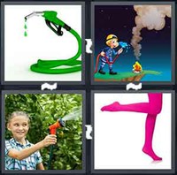 4 Pics 1 Word Hose