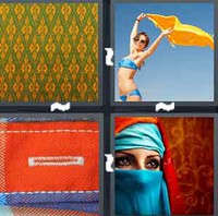 4 Pics 1 Word Levels Cloth