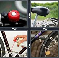 4 Pics 1 Word Bicycle