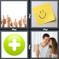 4 Pics 1 Word Levels Positive