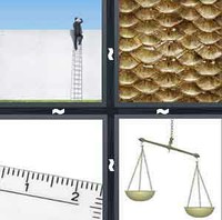 4 Pics 1 Word Levels Scale
