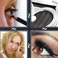 4 Pics 1 Word Eyeliner