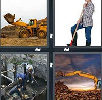 4 Pics 1 Word Levels Dig