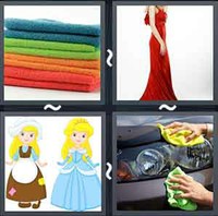 4 Pics 1 Word Rags