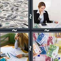 4 Pics 1 Word Levels Bills