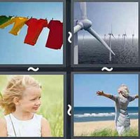 4 Pics 1 Word Breeze
