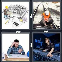4 Pics 1 Word Levels Engineer