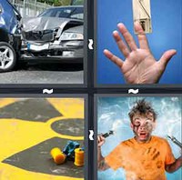 4 Pics 1 Word Levels Accident