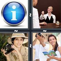 4 Pics 1 Word Levels Tourist