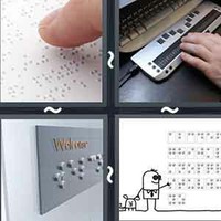 4 Pics 1 Word Levels Braille