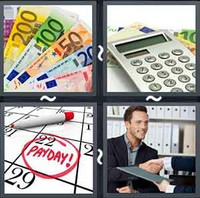 4 Pics 1 Word Levels Salary