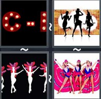 4 Pics 1 Word Levels Cabaret