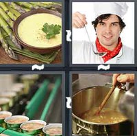 4 Pics 1 Word Levels Soup