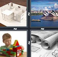 4 Pics 1 Word Levels Building