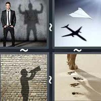 4 Pics 1 Word Levels Shadow