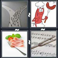 4 Pics 1 Word Levels Fork
