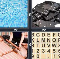 4 Pics 1 Word Levels Tile