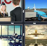 4 Pics 1 Word Levels Airport