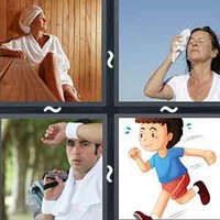 4 Pics 1 Word Levels Sweat